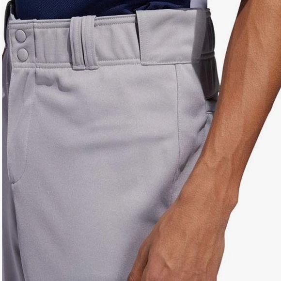 Adidas Men's Diamond King Elite Open Hem Baseball Pants Gray Size 2XL - Picture 5 of 12